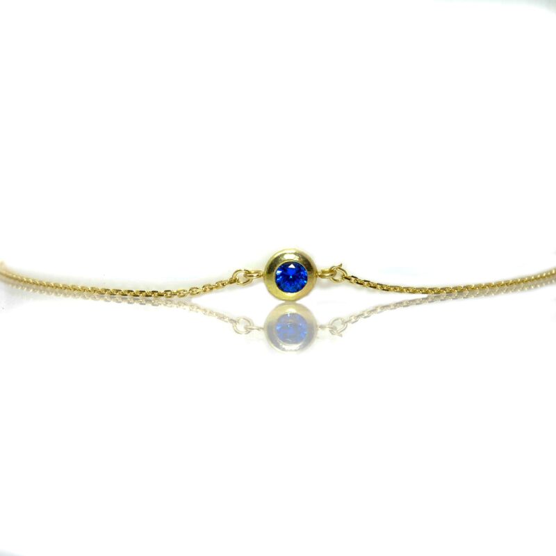 Bracelet zircon bleu-3-min
