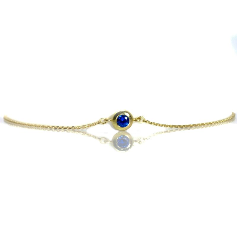 Bracelet zircon bleu-4-min