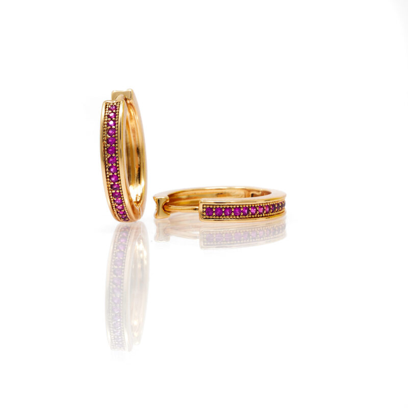 Creole pave rang pierre rouge 16MM-4