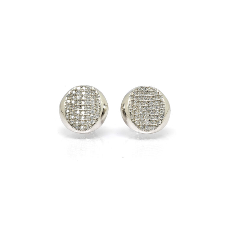 EHD699B BOUCLES PAVE OXYDES-2